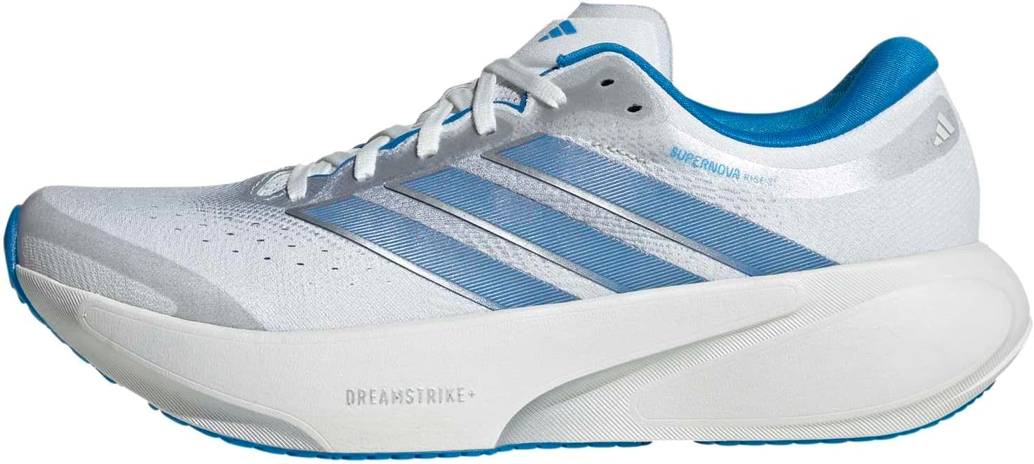 adidas Men's Supernova Rise 3 Running Shoes, Crystal Jade/Silver
